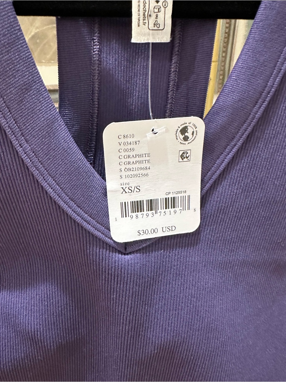Free People All Clear V-Neck Racerback Tank NWT - Picture 5 of 8
